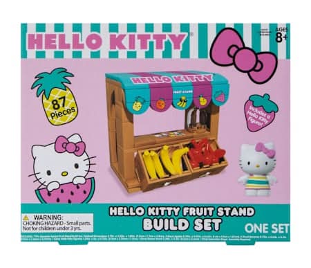 Hello Kitty® Build Set & Figure Fruit Stand