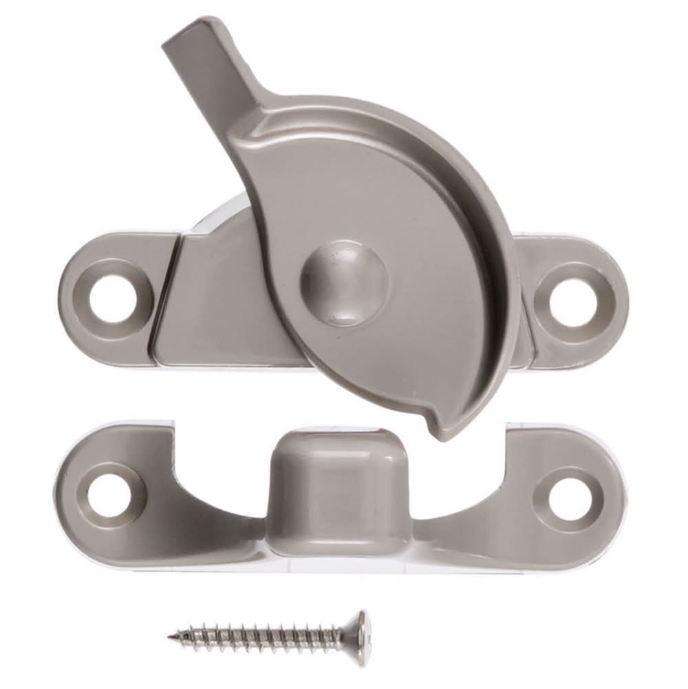 ACE Silver Brass Window Lock 1 Pk