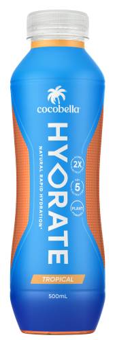 Cocobella Hydrate Sports Drink, Tropical (500mL)
