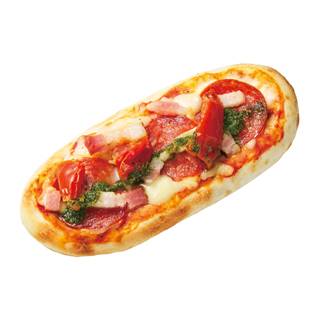 もちっとナンピザ／ペパロニ&ベーコン Soft and Chewy Nan Bread Pizza - Pepperoni & Bacon -