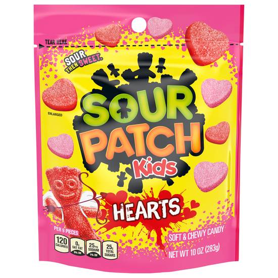 Sour Patch Kids Valentine's Gummy Hearts