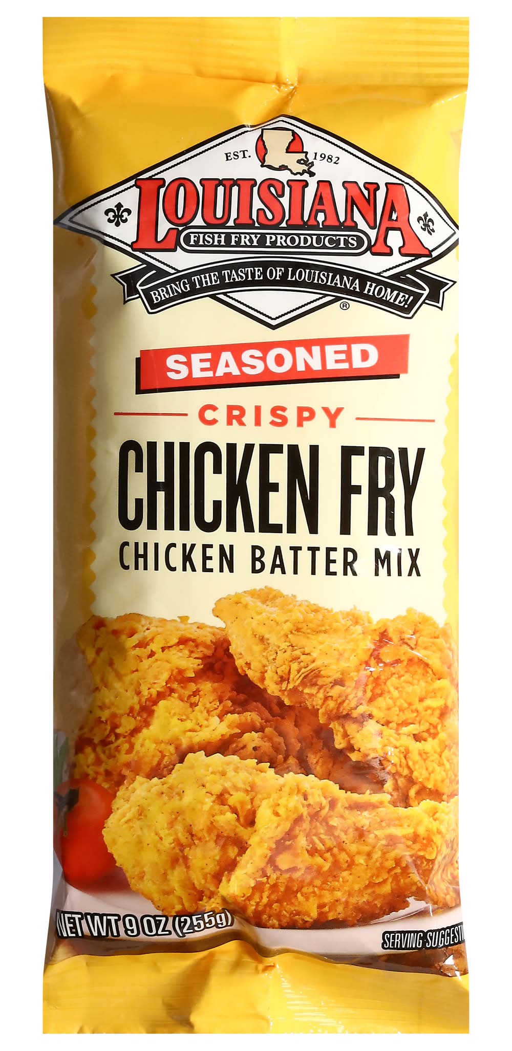 Louisiana Fish Fry Products Seasoned Crispy Chicken Fry Batter Mix (9 oz)