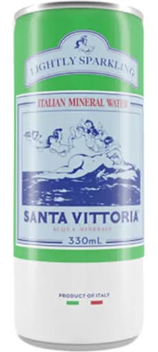 Santa Vittoria Sparkling Mineral Water 330mL