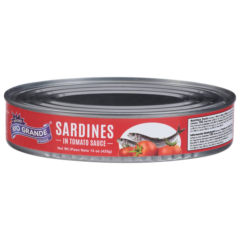 Rio Grande Sardines in Tomato Sauce