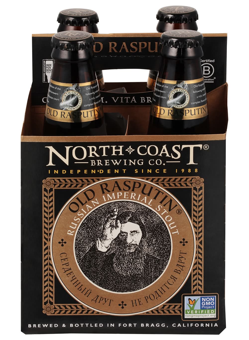 North Coast Brewing Co Old Rasputin Russian Imperial Stout (4 x 12 fl oz)