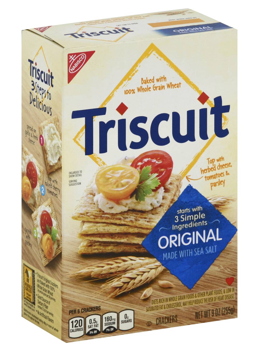 Triscuit Original Whole Grain Wheat Crackers (9 oz)