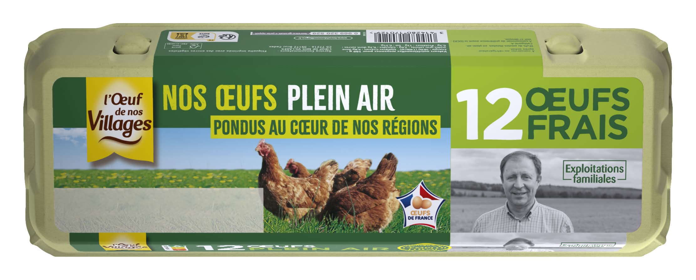 L'Œuf de Nos Villages - Œuf frais de plein air (12)