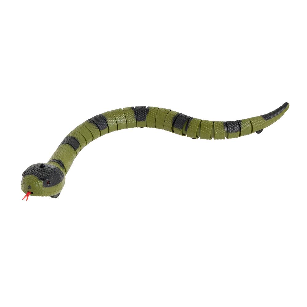 Whisker City Electronic Snake Cat Toy (Color: Black)