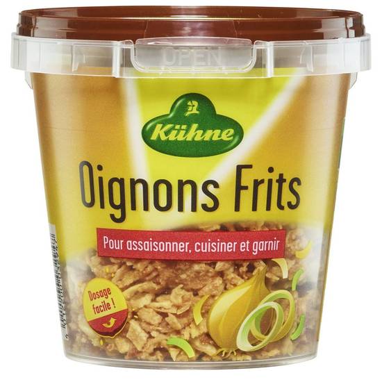 Oignons frits KUHNE 100g