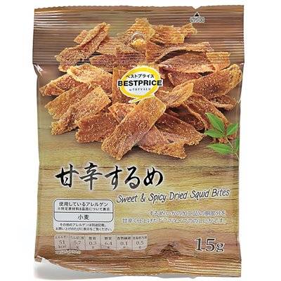 トップバリュ　ベストプライス　甘辛するめ　１５ｇ