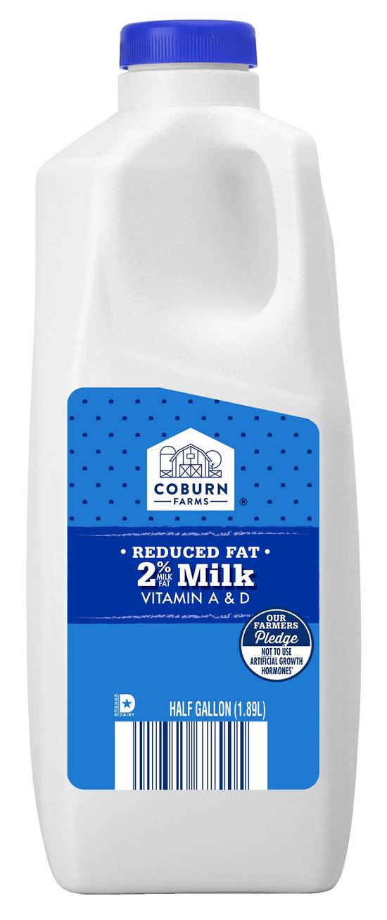 Coburn Farms 2% Reduced Fat Milk (1.89 L)