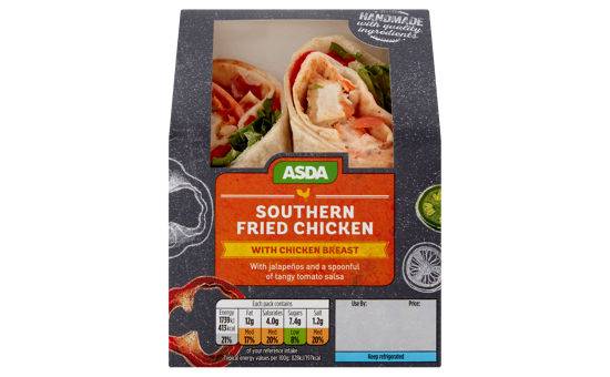 Asda Southern Fried Chicken with Chicken Breast Sandwich