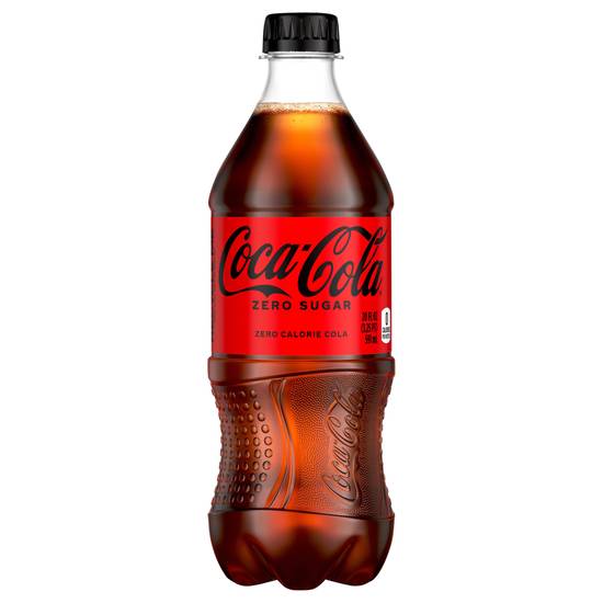 Coca-Cola Zero Sugar Soda (20 fl oz)