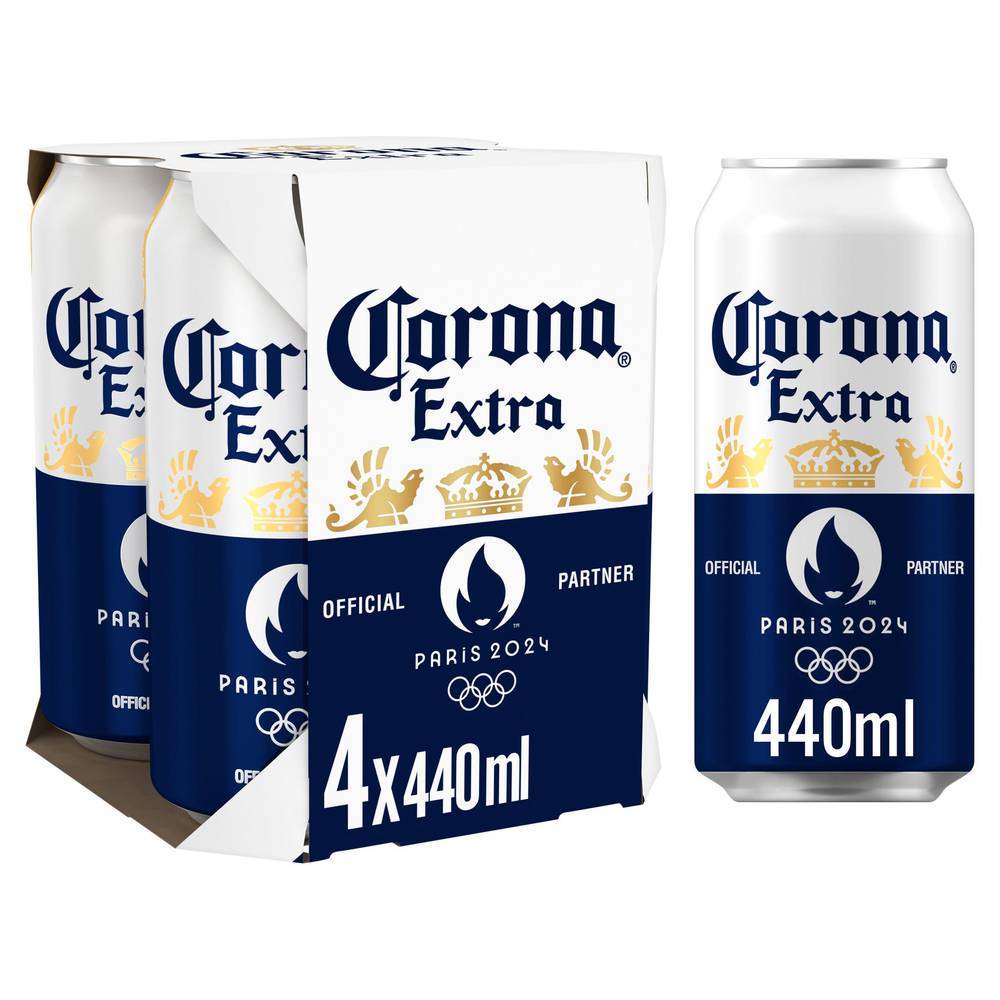 Corona Extra Cans 4x440ml