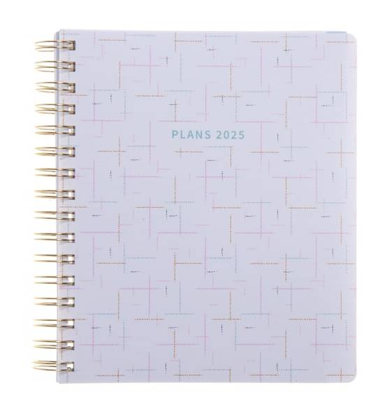 2025 Gartner Studios Weekly/Monthly Annual Planner, 7" x 8-1/4", White, January 2025 To December 2025