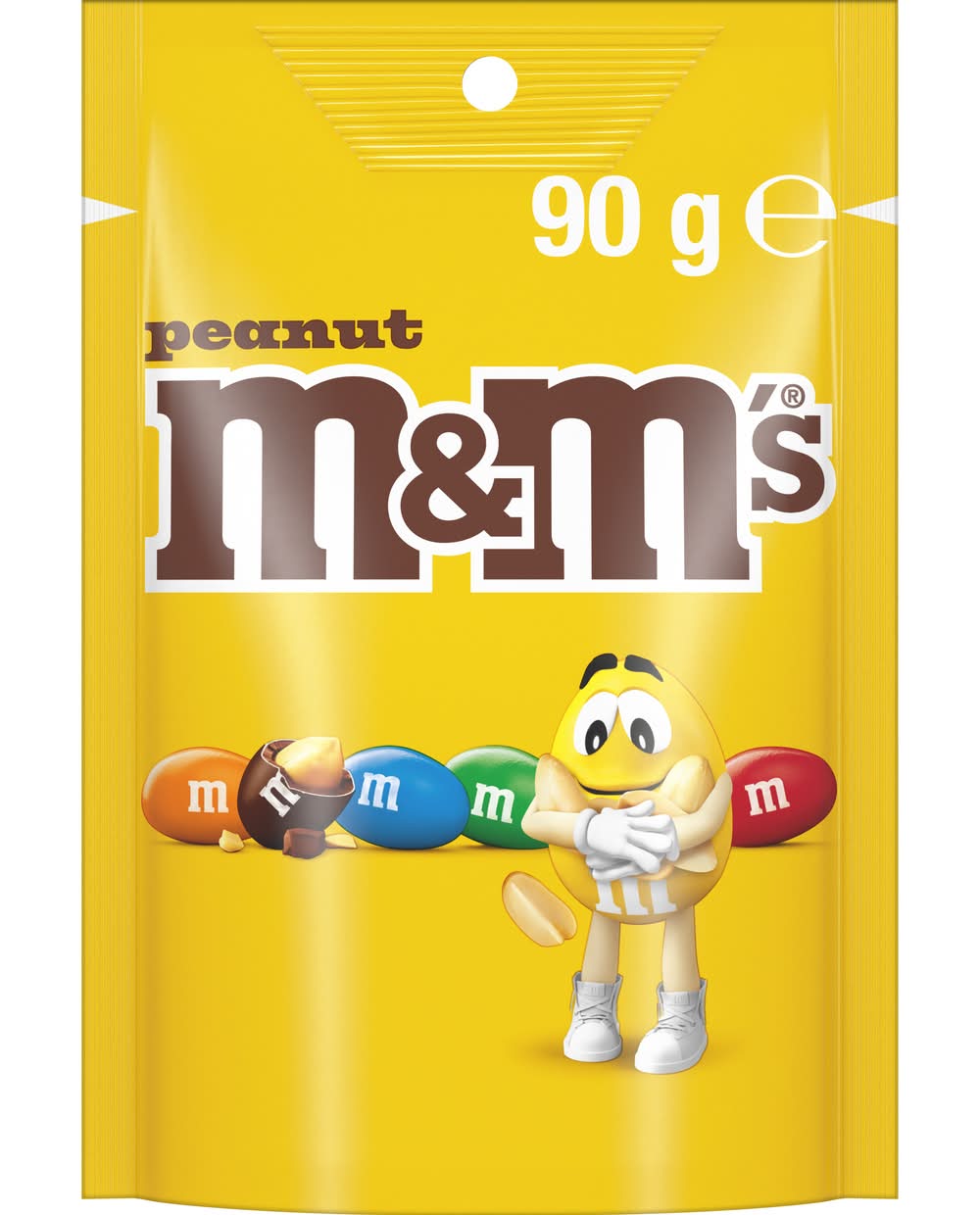 M&M's Grab and Go Peanut Snack Bag (90g)