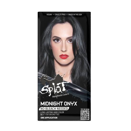 Splat Gentle Bleach Free Hair Colouring Kit (onyx de minuit)