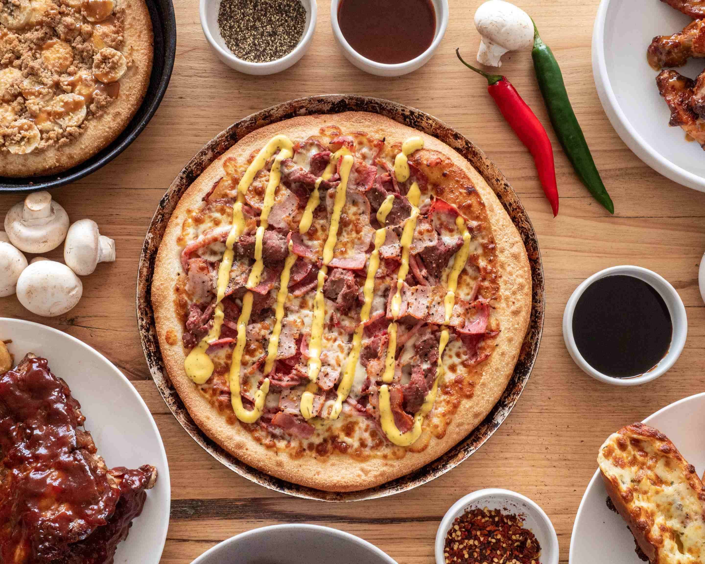 Pizza Rebellion Menu Takeaway in Wagga Wagga Delivery Menu & Prices