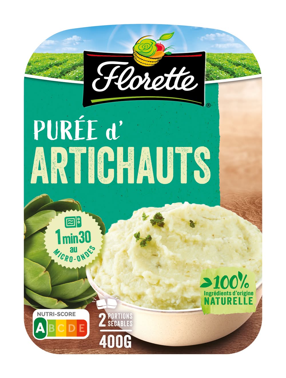 Florette - Purée d'artichauts (400g)