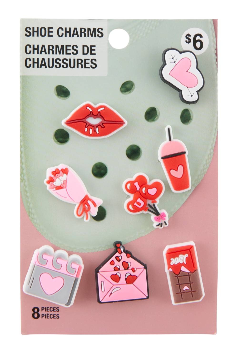 Shoe Charms, Assorted (8 ct)