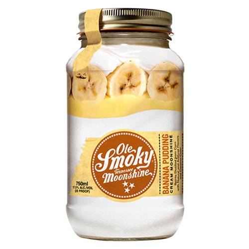 Ole Smoky Banana Pudding Moonshine Bottle (750 ml)