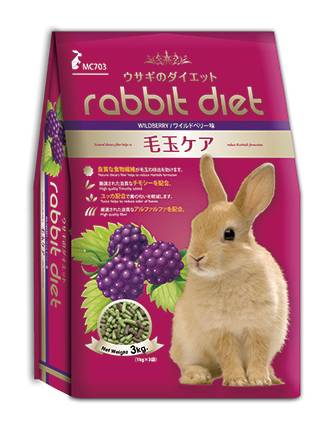 【日本GEX】野莓口味愛兔高纖美味餐3kg#20094218