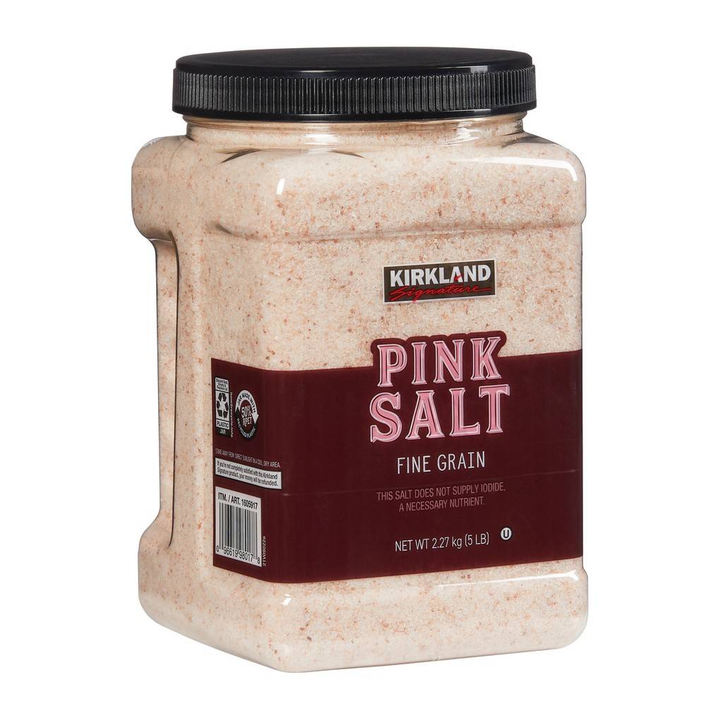 Kirkland Signature Fine Grain Pink Salt (5 lbs)