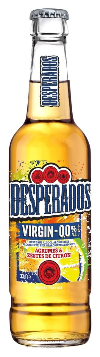 Desperados Bier Virgin 0.0% ALC 33cl Fles