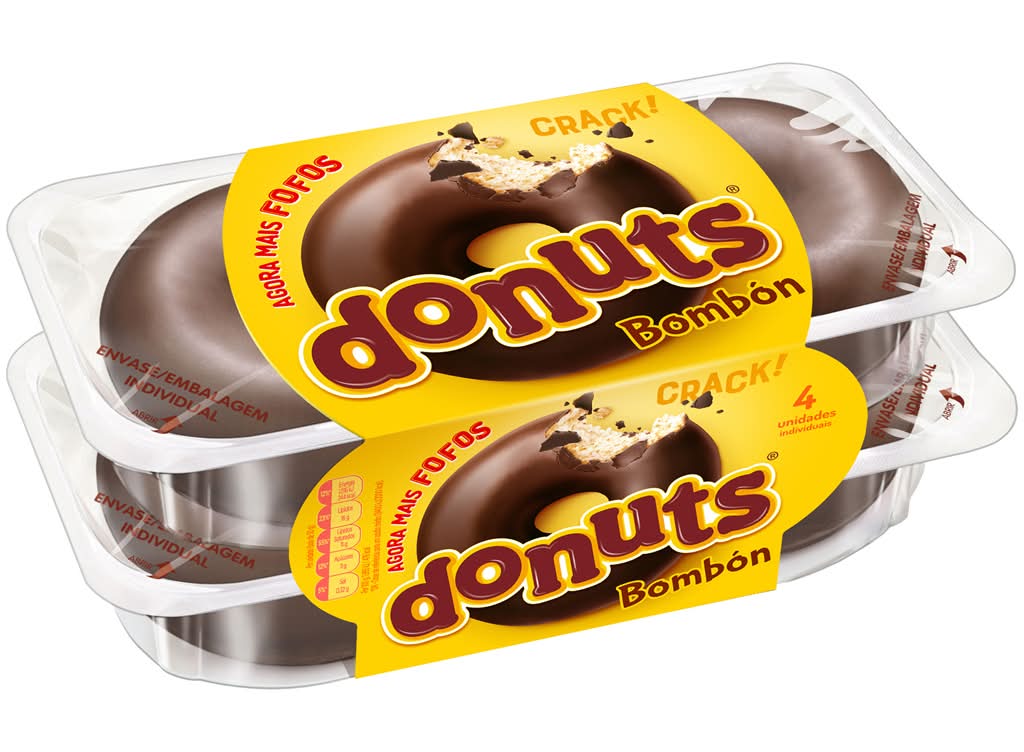 Donuts - Donuts bombom, embalagem de 188 g