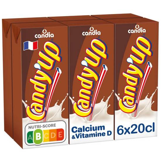 Candy'Up Lait chocolatée le pack de 6x20cl