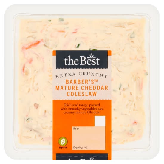 Morrisons The Best Barber's Mature Cheddar Coleslaw (300g)