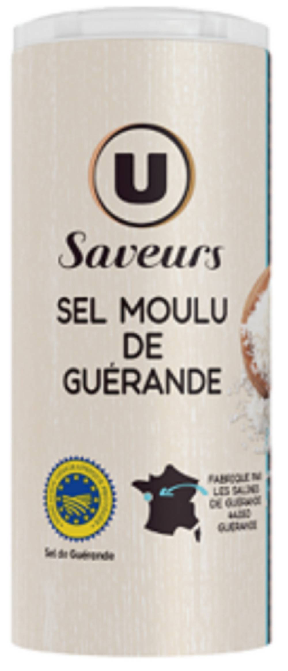 U Saveurs - Sel moulu de guerande (250g)