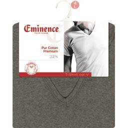 Eminence - T-shirt manche courte col V taille 6 gris