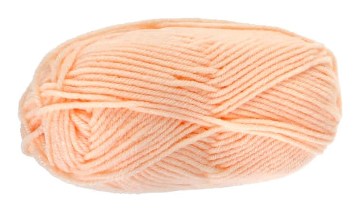 Premier Just Worsted Yarn, 109 yds, Light Apricot