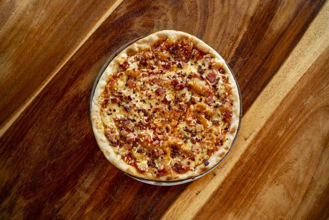 Pancetta con tocino y miel de maple