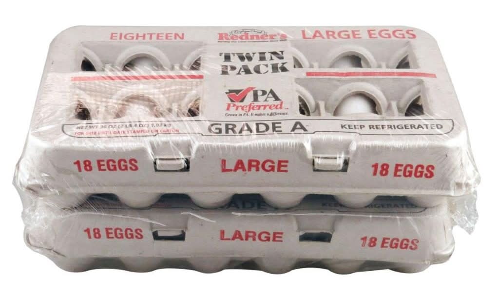 Redner's Grade a Eggs, Large (36 ct)