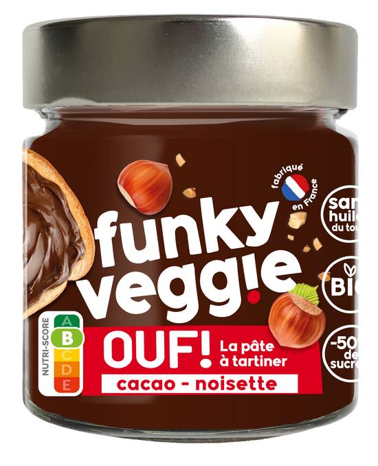 Funky Veggie - Pate à tartiner au cacao & noisettes