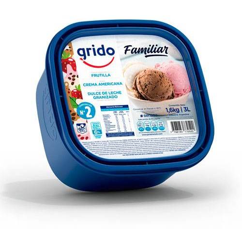 Familiar N°2-Frutilla, Crema y D.de leche