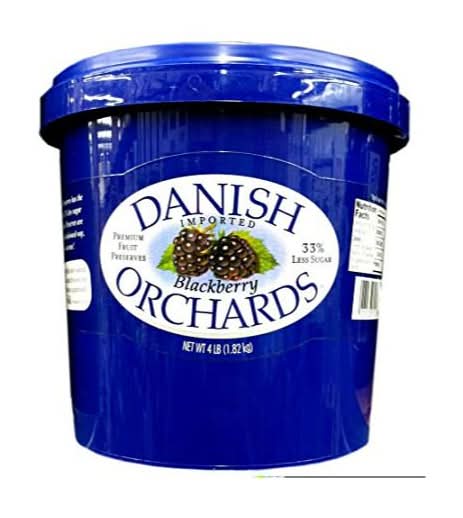 Danish Orchards Blackberry Fruit Preserves (64 oz)