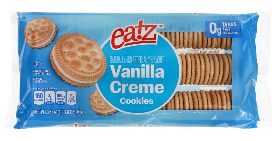 Eatz Vanilla Creme Cookies (25 oz)