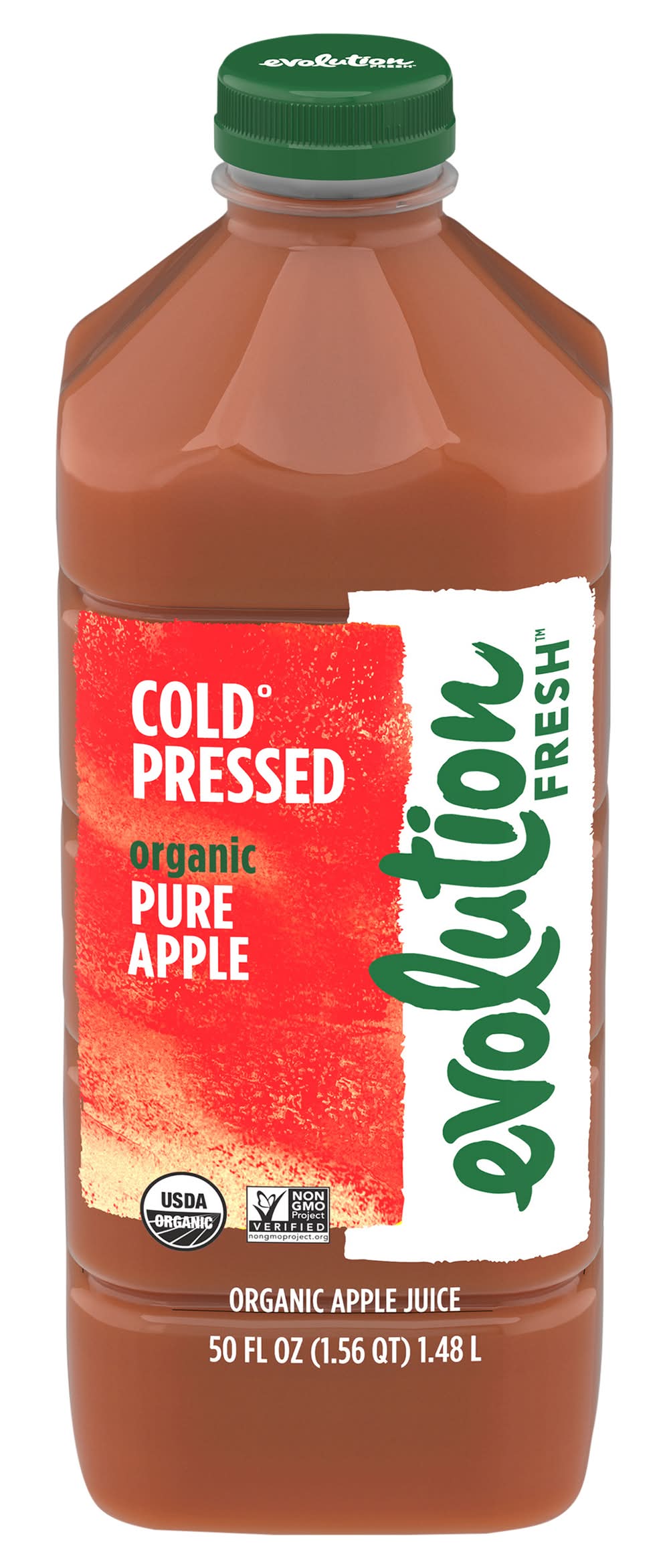 Evolution Fresh Cold-Pressed Organic Juice, Apple (59 fl oz)