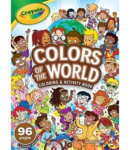 Crayola Colors of the World Coloring Book, 96 Pages (04-2654)