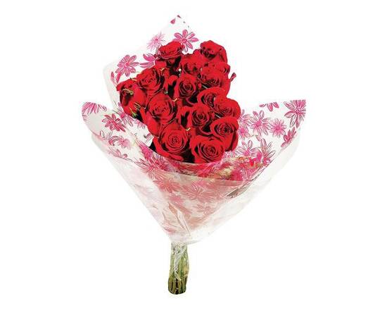 12 roses de 40 cm - Roses Bouquet (12 roses)