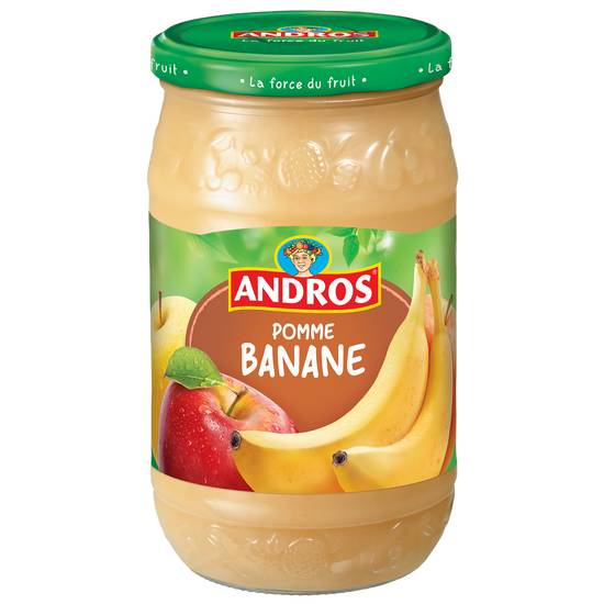 Andros - Compote à la pomme et banane