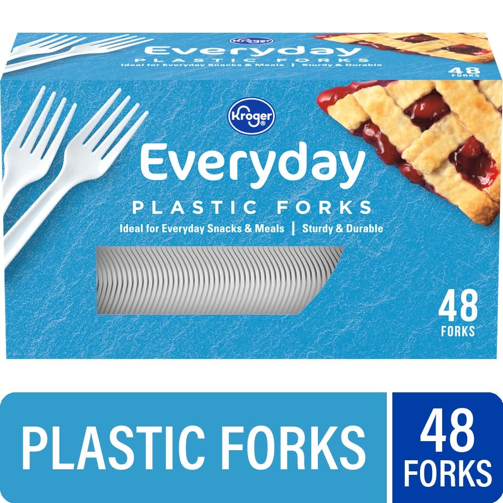 Kroger Everyday Plastic Forks (48 ct)