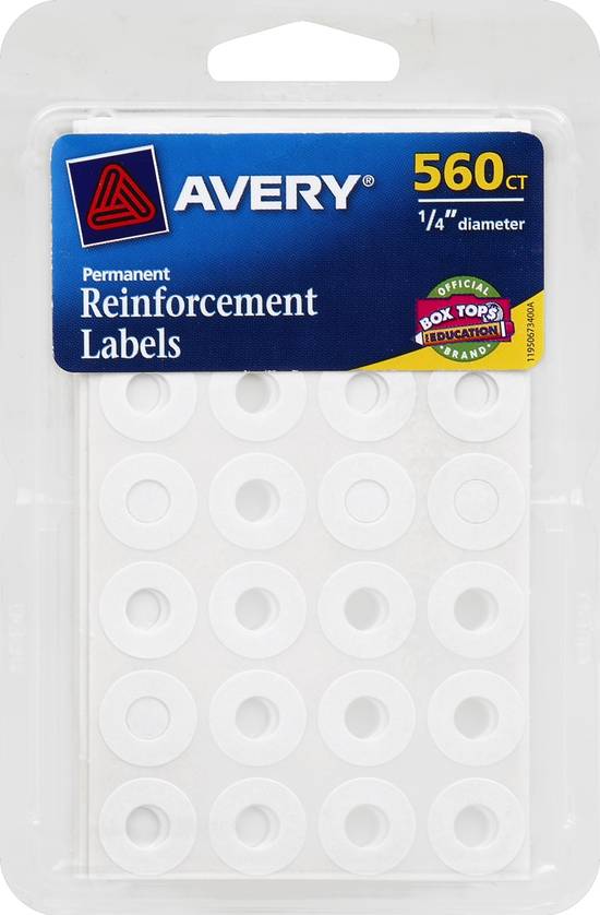 Avery Reinforcement Labels (560 ct)