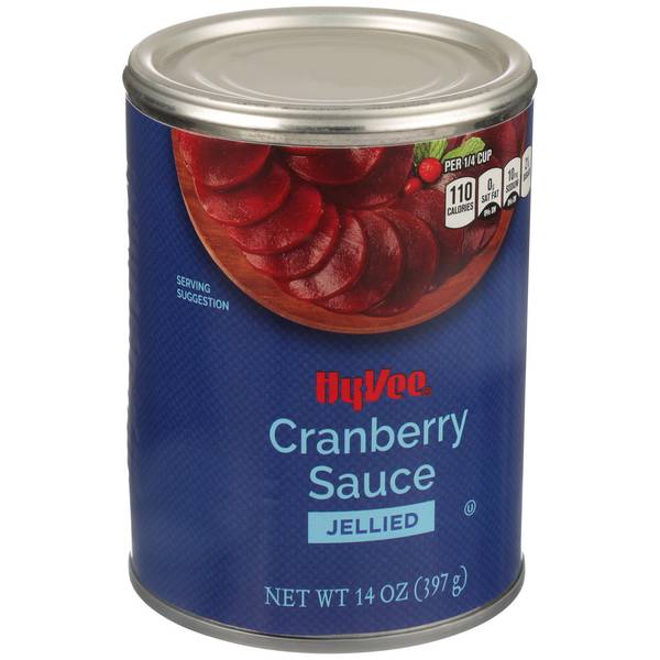 Hy-Vee Jellied Cranberry Sauce (14 oz)