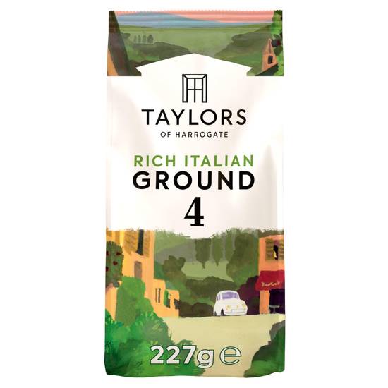 SAVE £1.00 Taylors of Harrogate Rich Italian Ground Coffee 227g