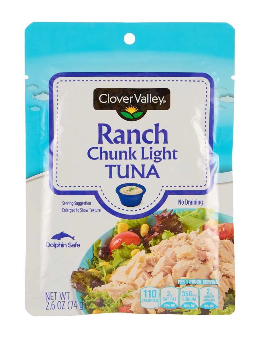 Clover Valley Ranch Chunk Light Tuna 2.6 Oz