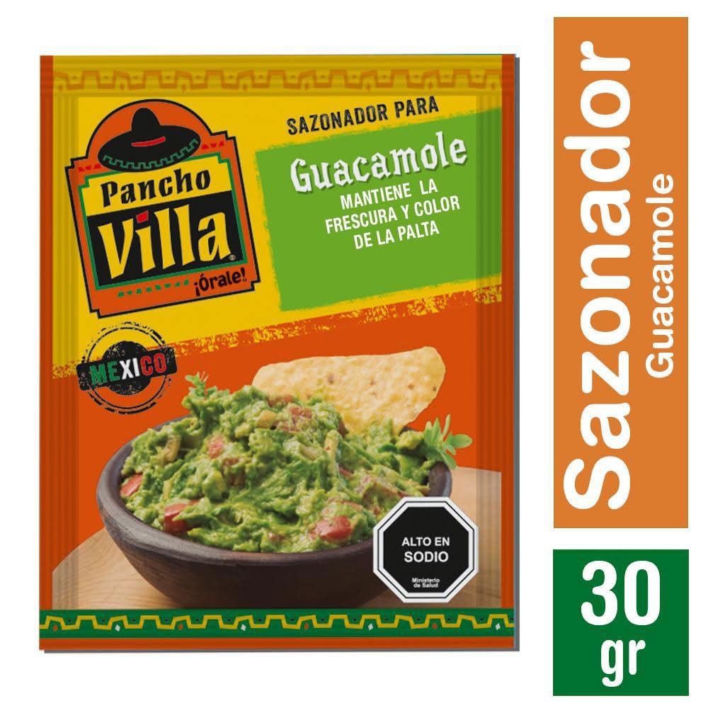 Pancho Villa · Sazonador para guacamole (30 g)
